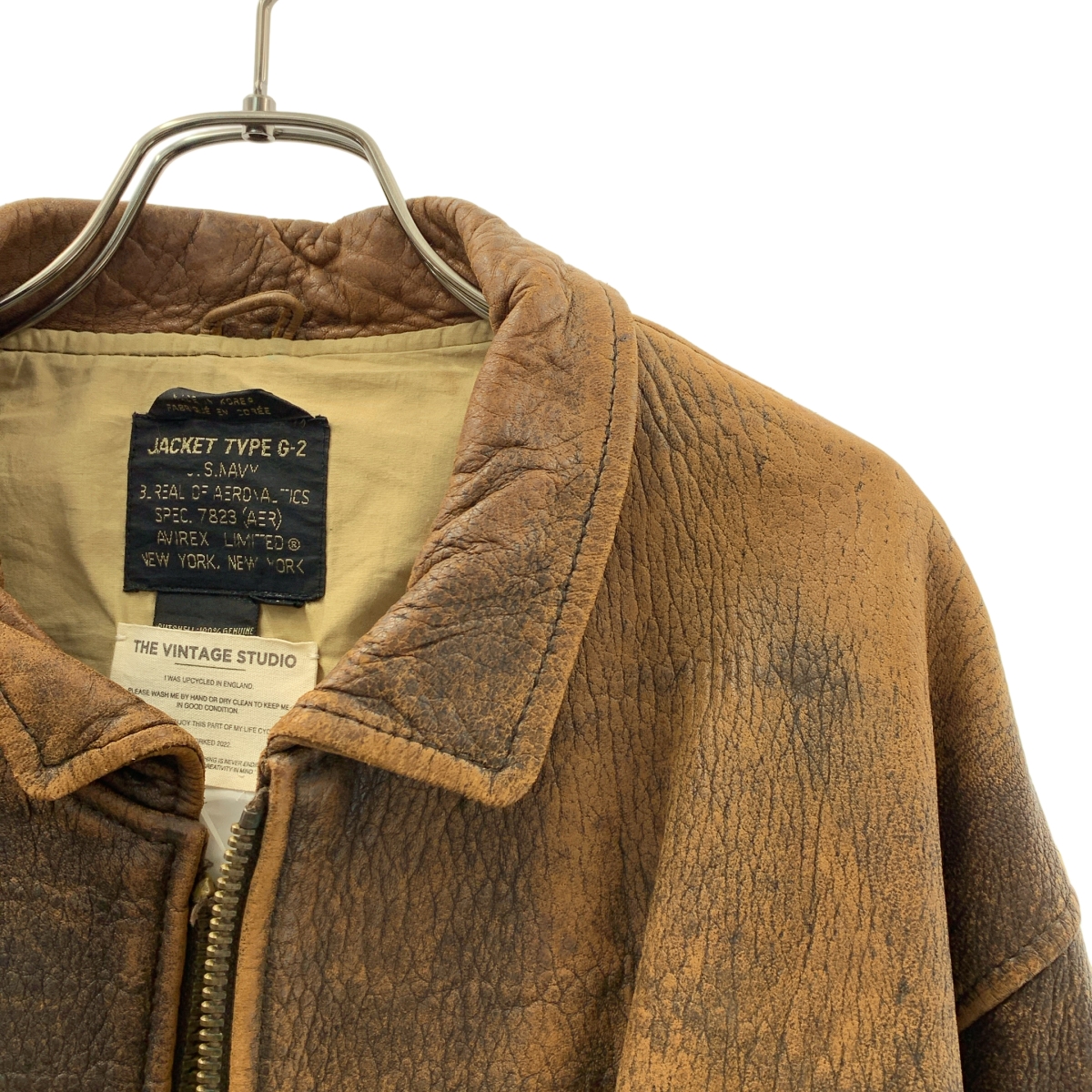 AVIREX / アヴィレックス THE VINTAGE STUDIO / レザー ショートジャケット