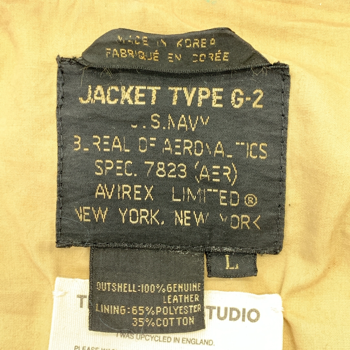 AVIREX / アヴィレックス THE VINTAGE STUDIO / レザー ショートジャケット