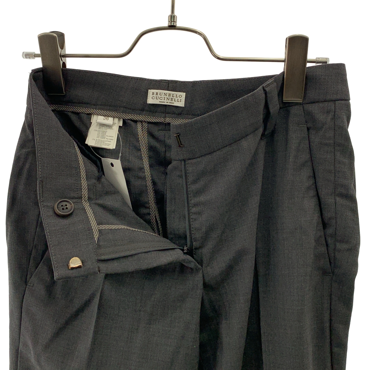 BRUNELLO CUCINELLI / ブルネロクチネリ ウール テーパードパンツ