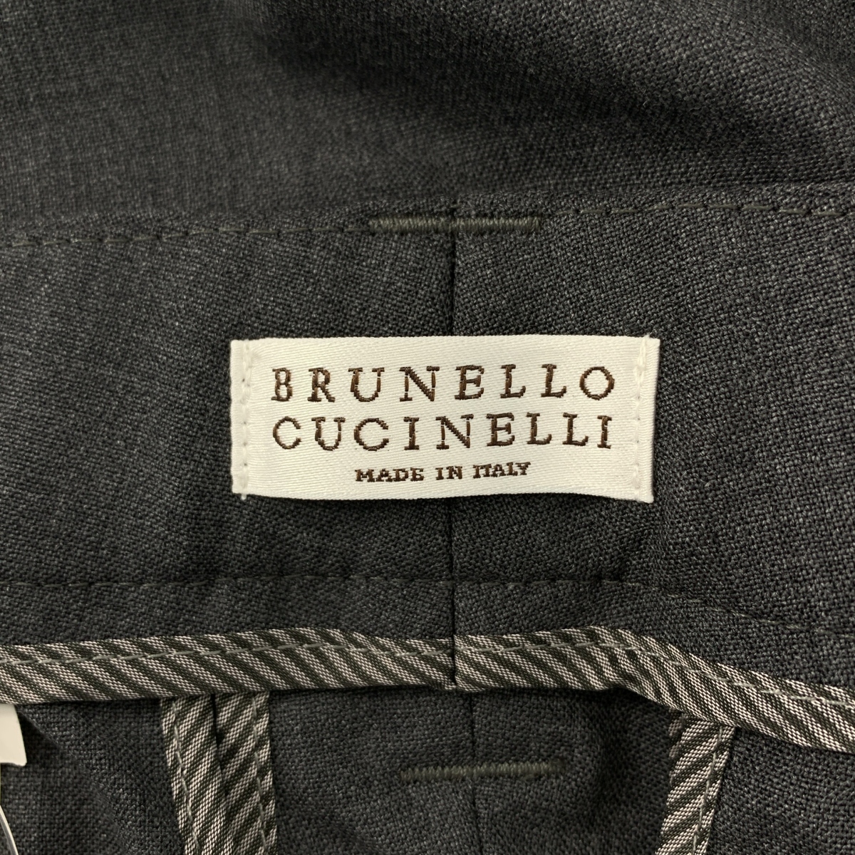 BRUNELLO CUCINELLI / ブルネロクチネリ ウール テーパードパンツ