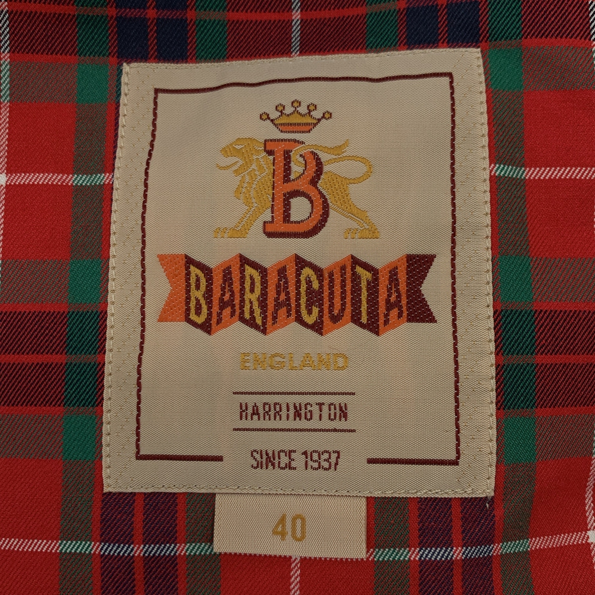 BARACUTA / バラクータ G9 スウィングトップ ハリントン ジャケット ブルゾン