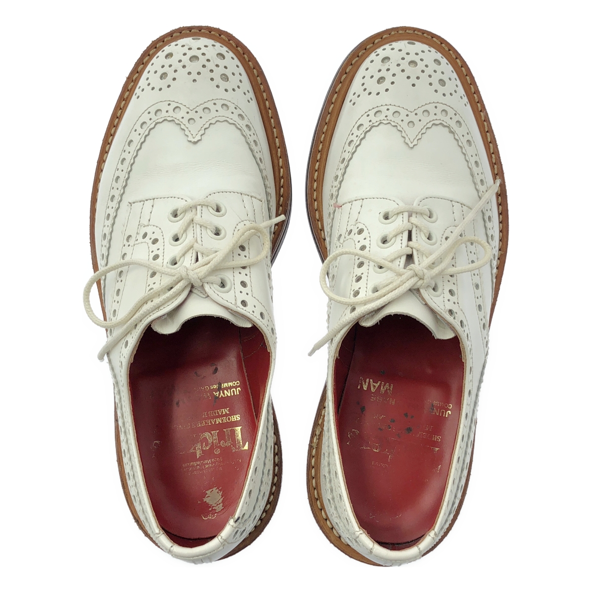 JUNYAWATANABE COMMEdesGARCONS MAN / ジュンヤワタナベマン × Tricker's / トリッカーズ レザー ウィングチップ ドレス シューズ 革靴