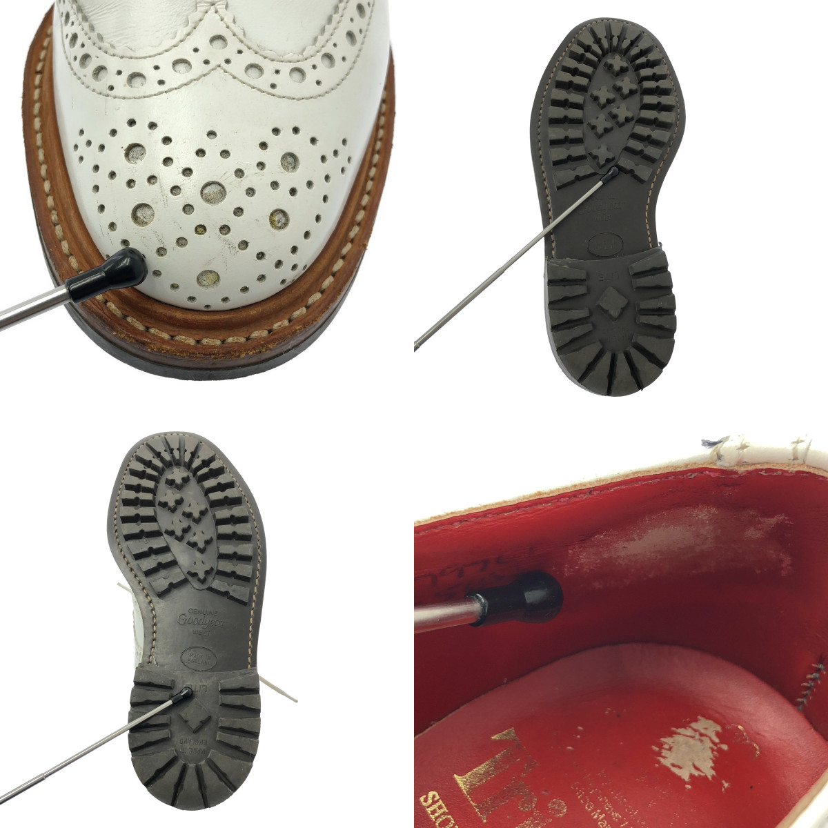 JUNYAWATANABE COMMEdesGARCONS MAN / ジュンヤワタナベマン × Tricker's / トリッカーズ レザー ウィングチップ ドレス シューズ 革靴