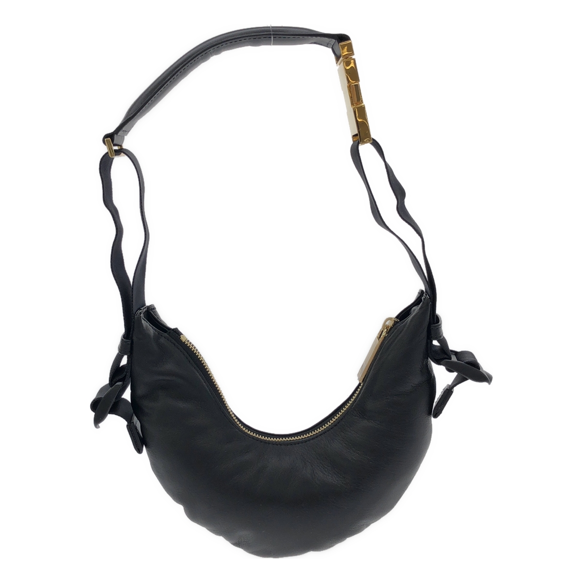 sacai / サカイ Neck Pillow Bag / ロゴ レザー ショルダーバッグ