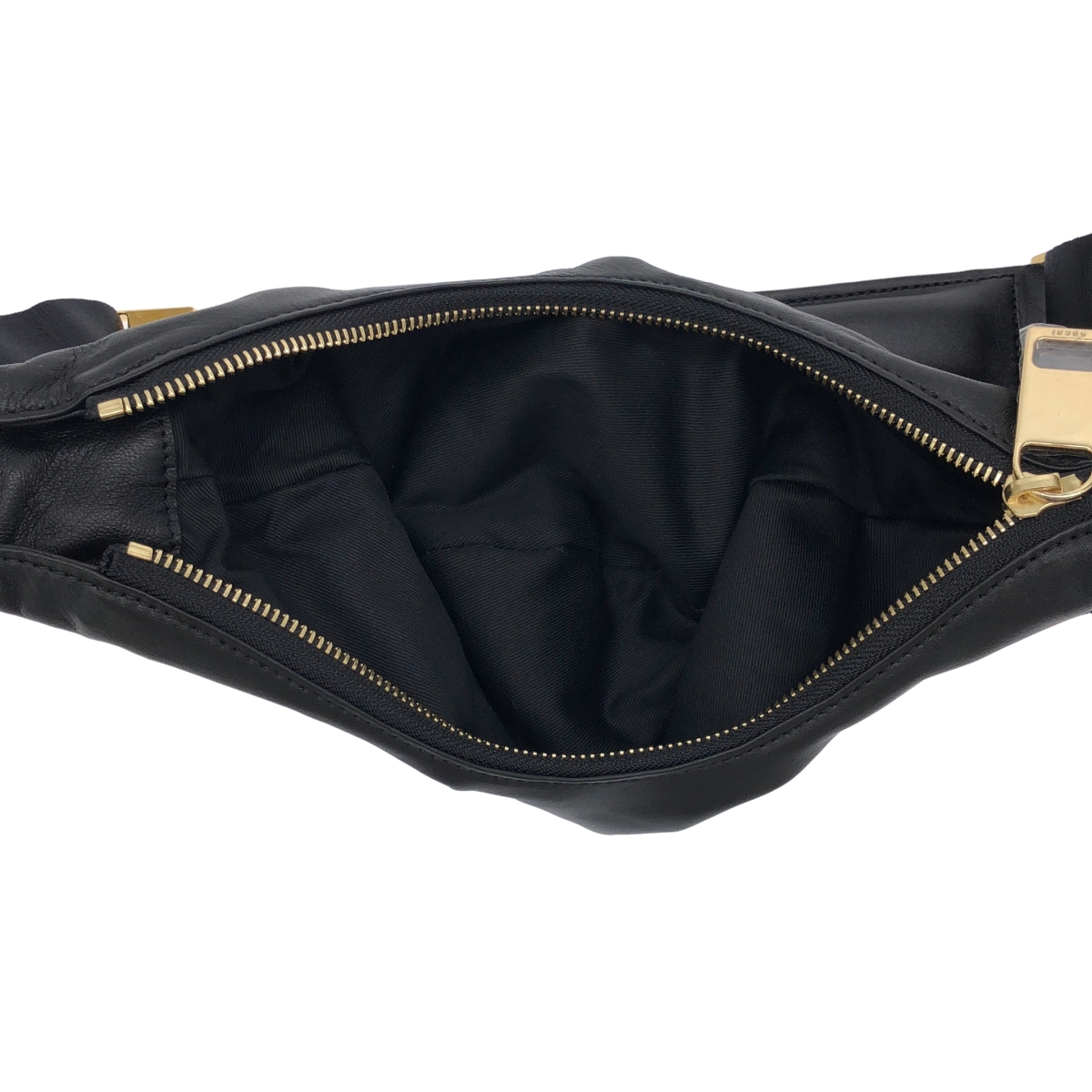 sacai / サカイ Neck Pillow Bag / ロゴ レザー ショルダーバッグ