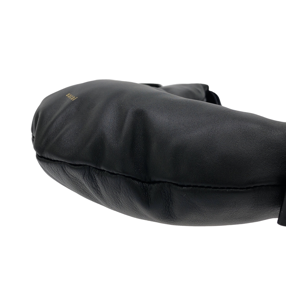 sacai / サカイ Neck Pillow Bag / ロゴ レザー ショルダーバッグ