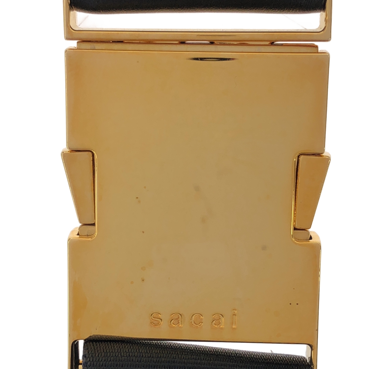 sacai / サカイ Neck Pillow Bag / ロゴ レザー ショルダーバッグ