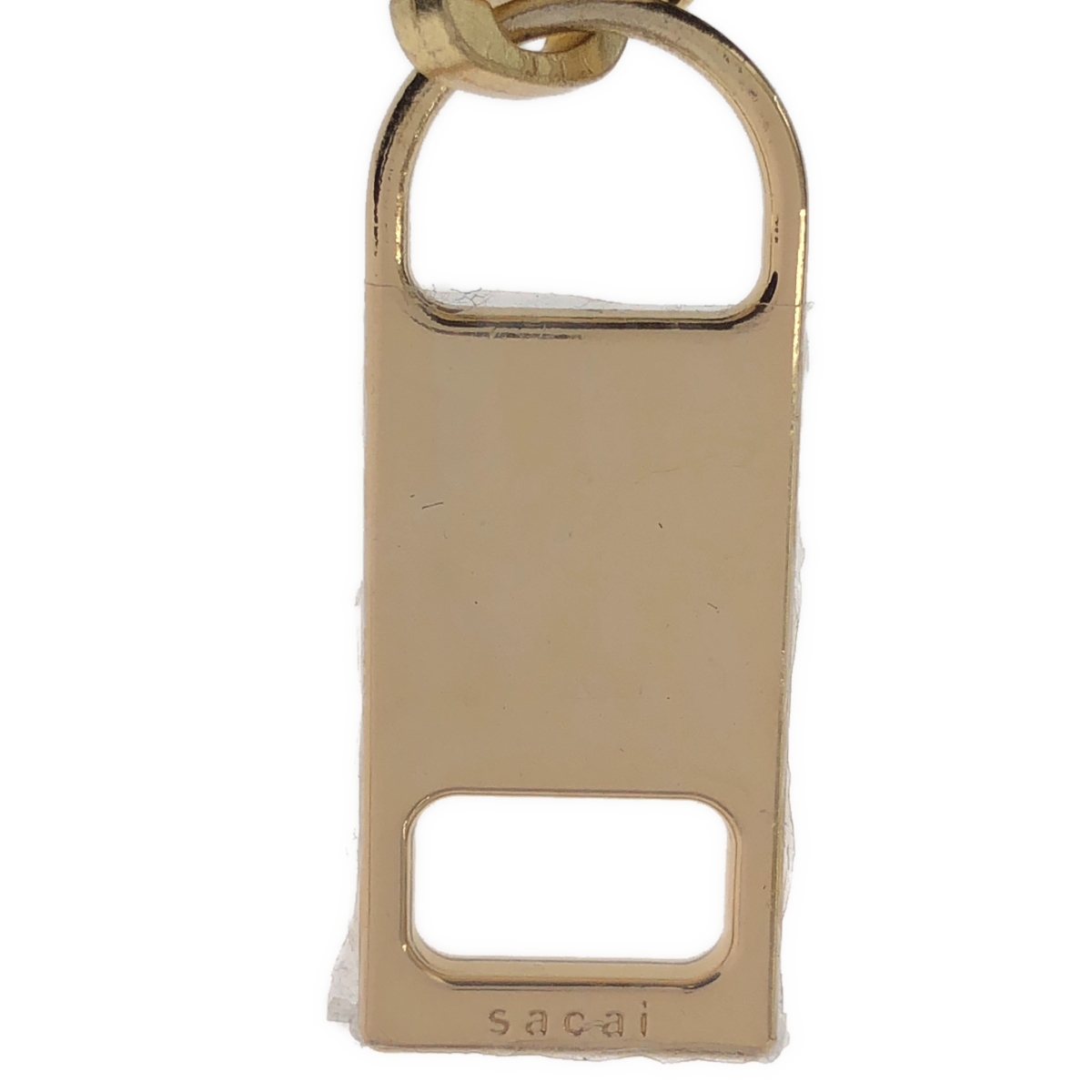 sacai / サカイ Neck Pillow Bag / ロゴ レザー ショルダーバッグ