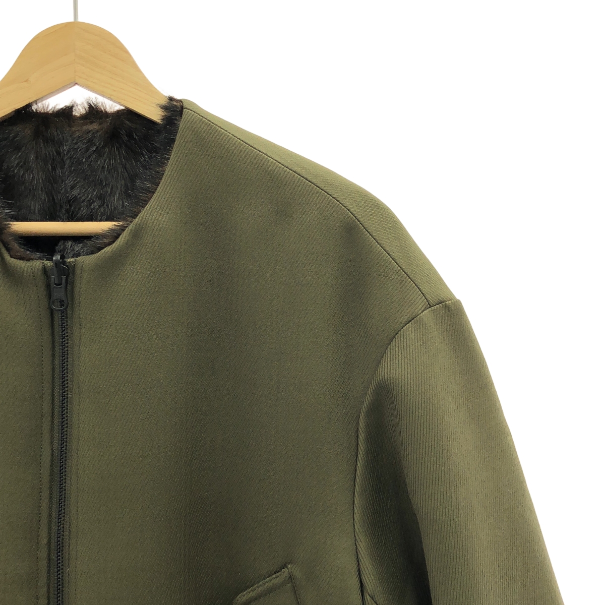 CURRENTAGE / カレンテージ ファー リバーシブル ブルゾン ジャケット