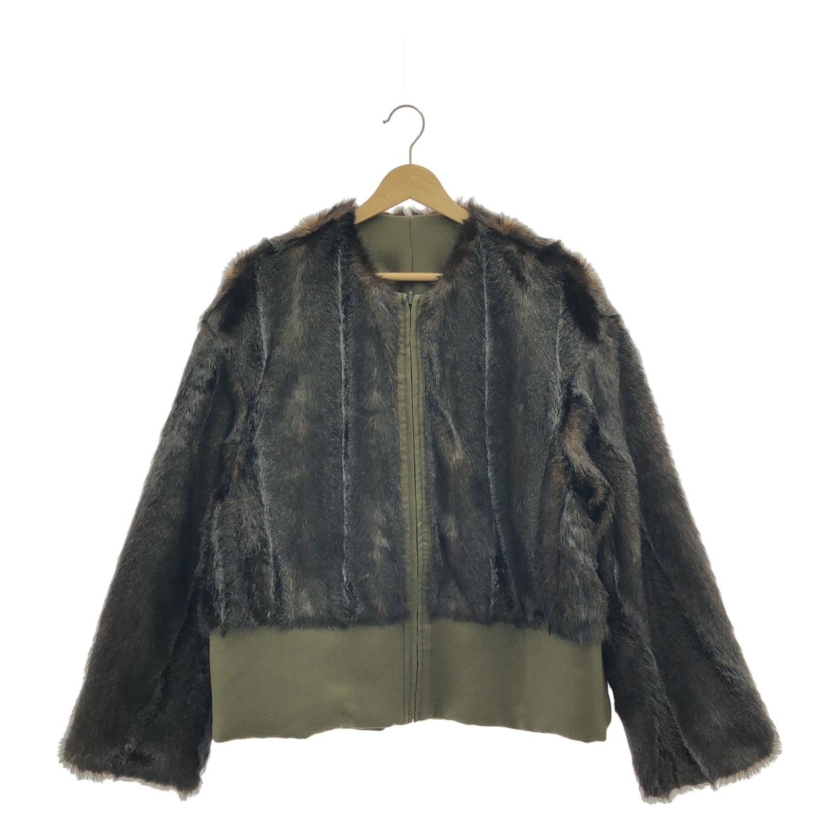 CURRENTAGE / カレンテージ ファー リバーシブル ブルゾン ジャケット