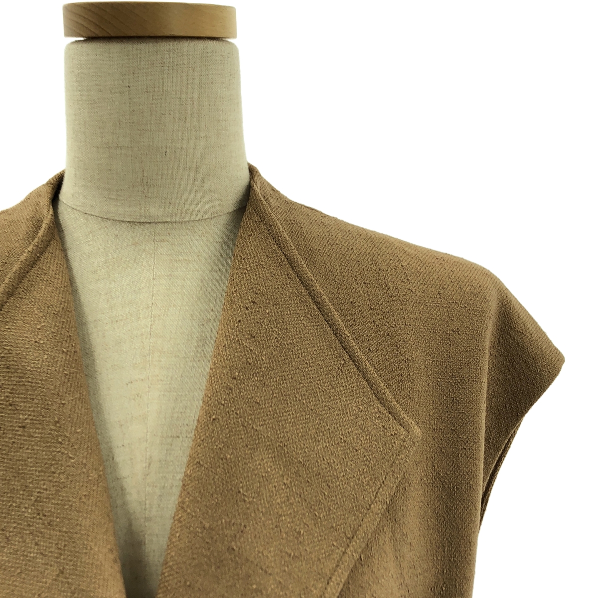 その他 ツイード ベルテッド ジレ
