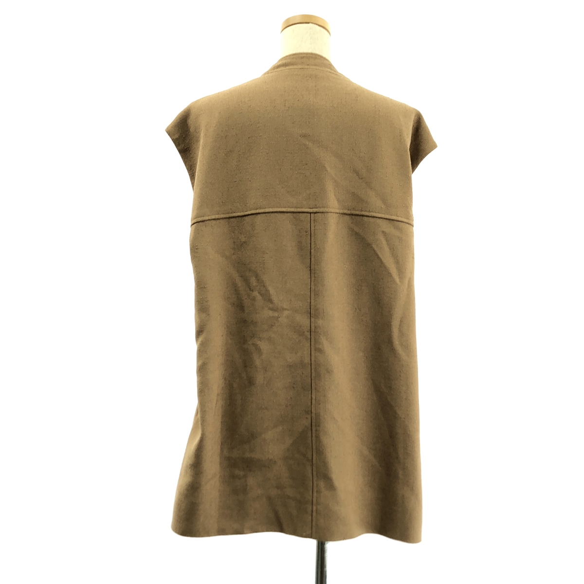 その他 ツイード ベルテッド ジレ