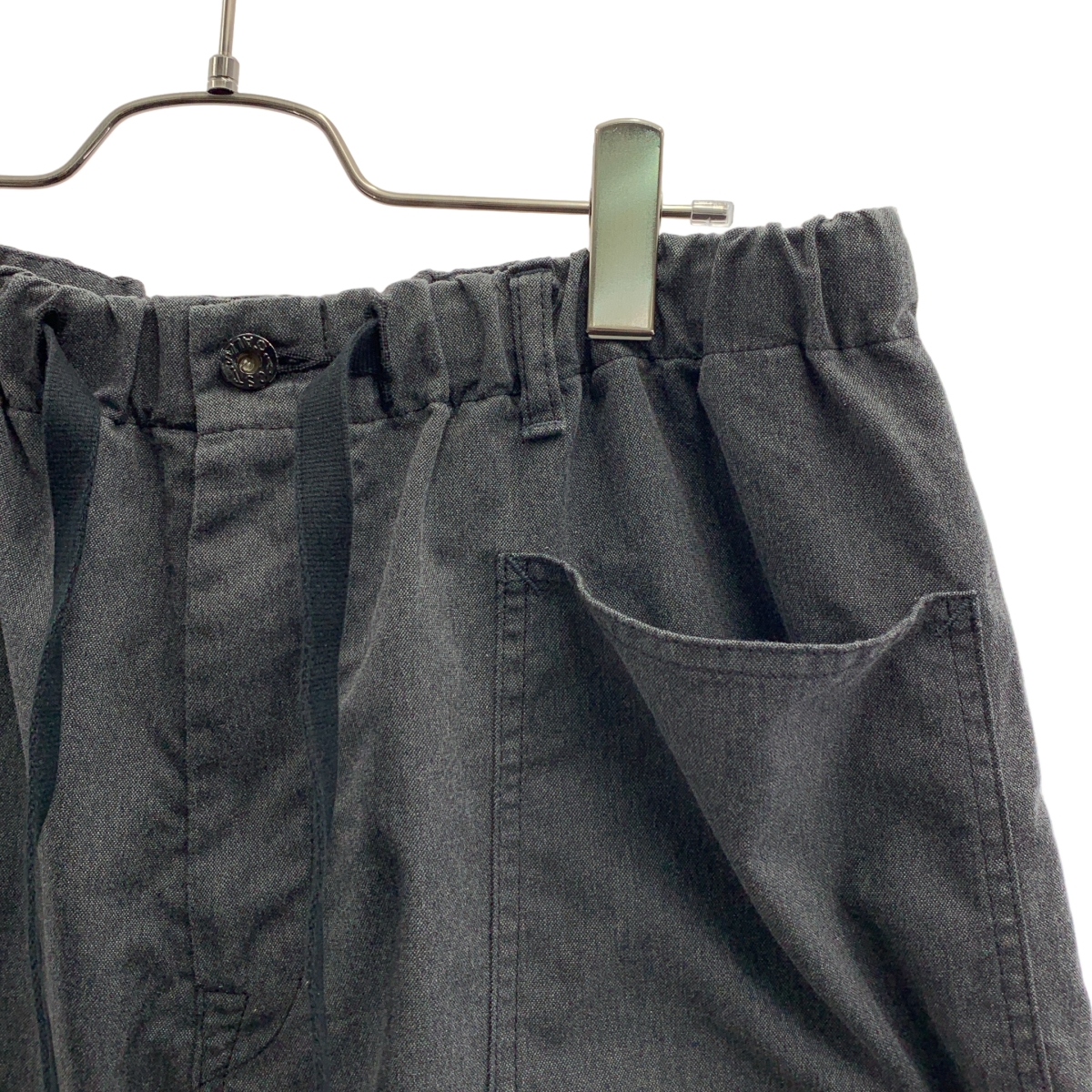 POST O'ALLS / ポストオーバーオールズ シンチバック ドローストリング パンツ