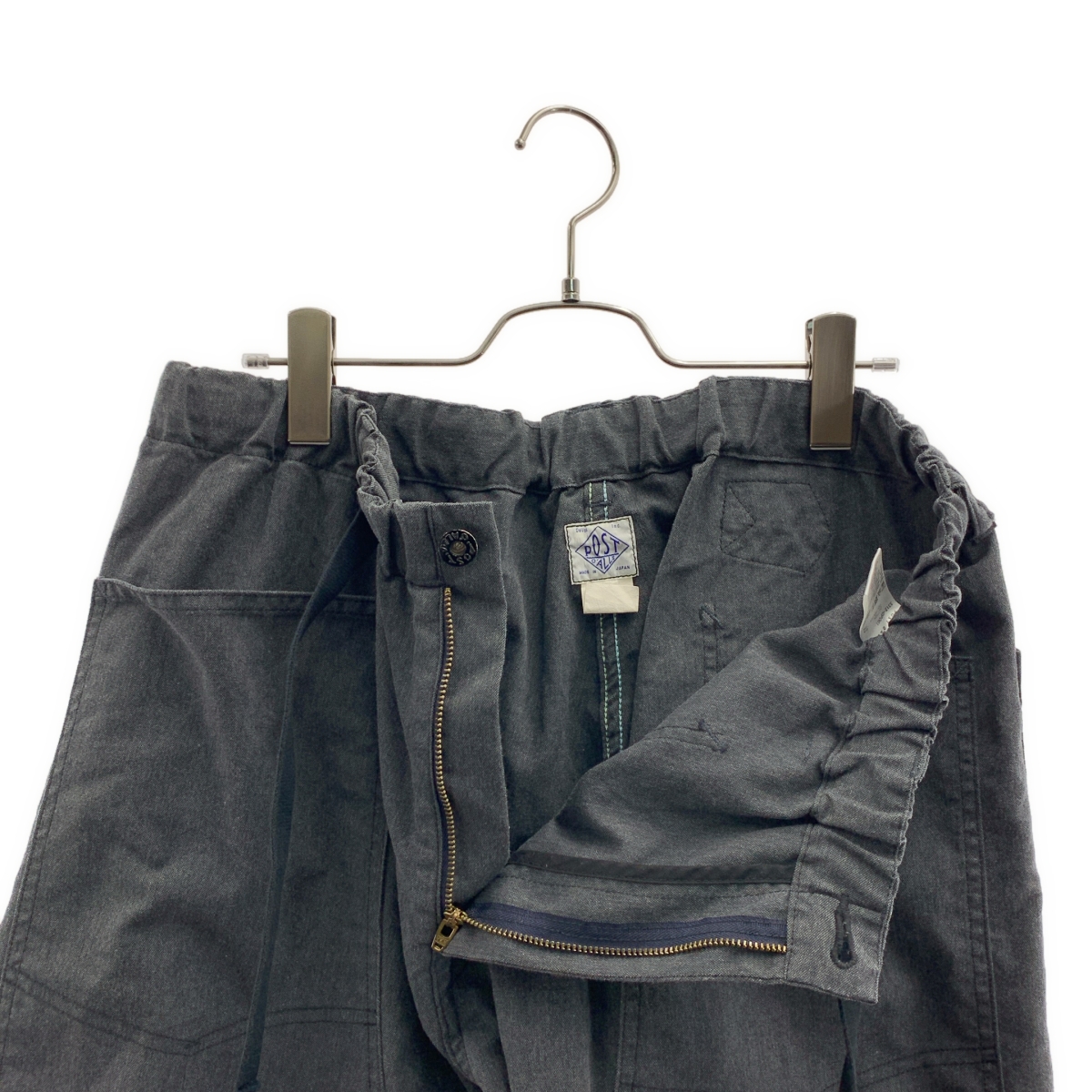 POST O'ALLS / ポストオーバーオールズ シンチバック ドローストリング パンツ