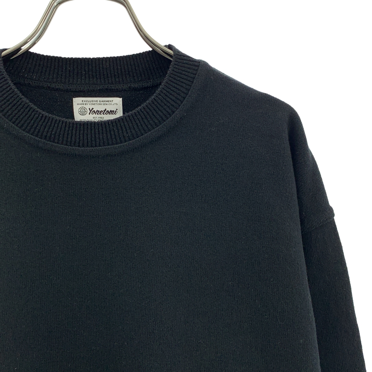 YONETOMI / ヨネトミ WAVE COTTON KNIT PULLOVER コットン ニット プルオーバー