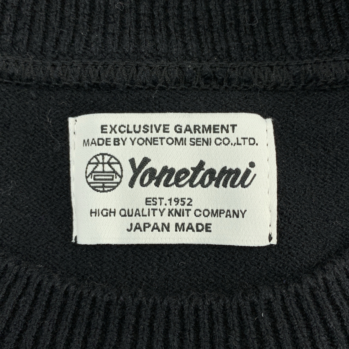 YONETOMI / ヨネトミ WAVE COTTON KNIT PULLOVER コットン ニット プルオーバー