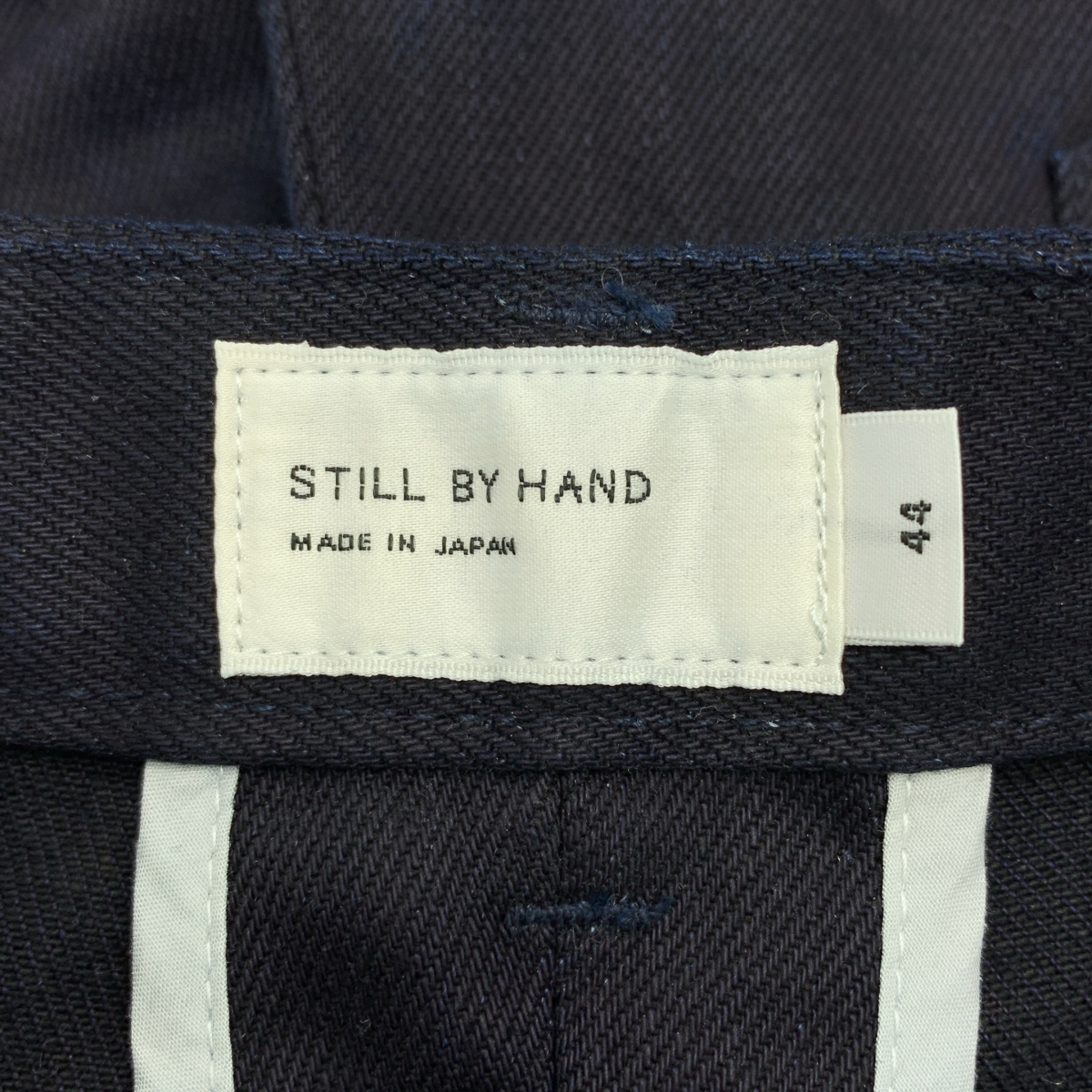 STILL BY HAND / スティルバイハンド 1タック デニムパンツ