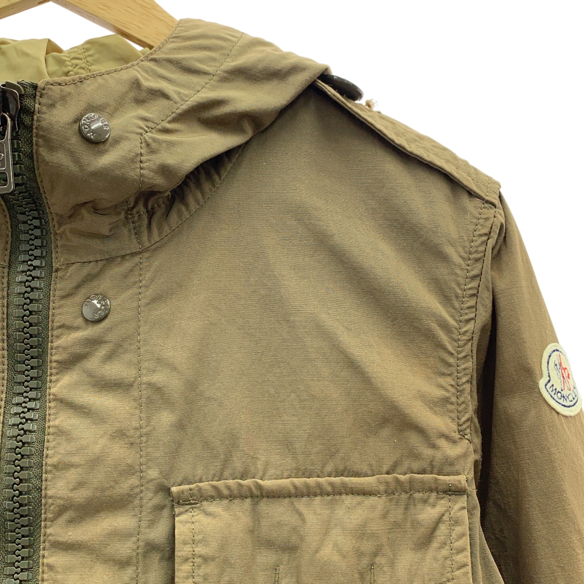 MONCLER / モンクレール ROY GIUBBOTTO インナーアウター付き ナイロン フーデッド ミリタリージャケット