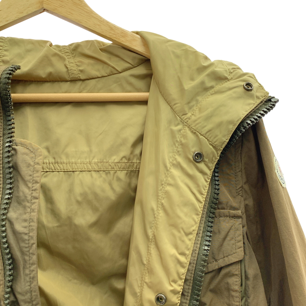 MONCLER / モンクレール ROY GIUBBOTTO インナーアウター付き ナイロン フーデッド ミリタリージャケット