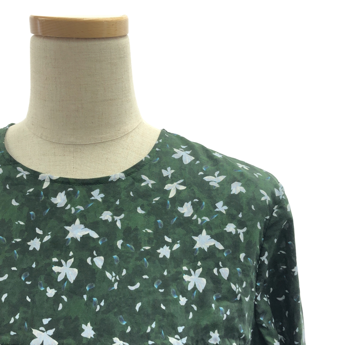 MERLETTE / マーレット MAIDA MIDI / 総柄 プリント ギャザー ボリューム ワンピース