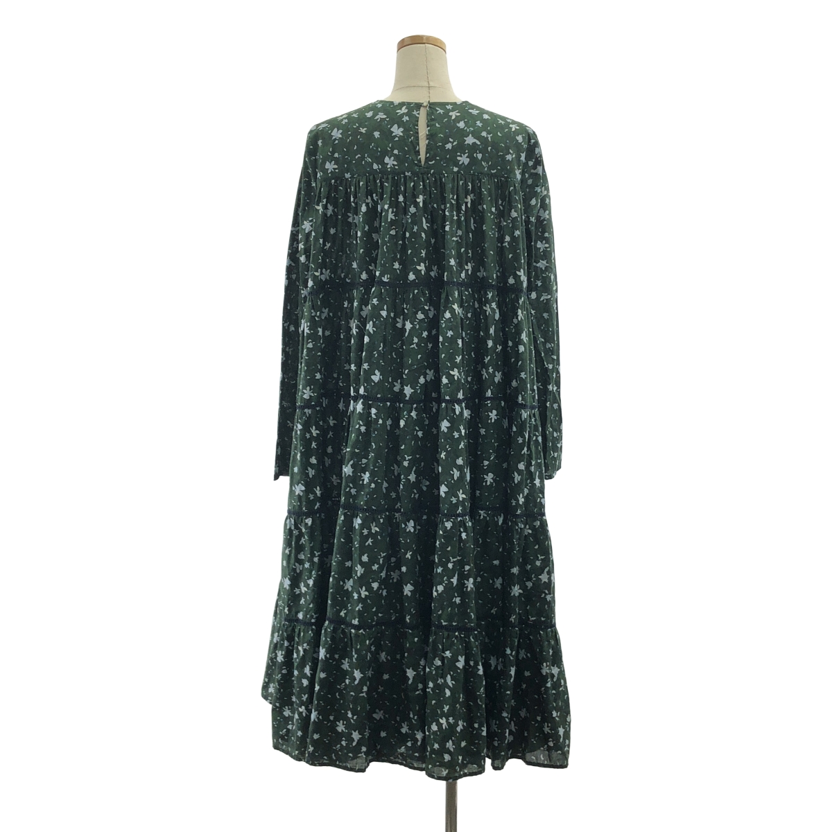 MERLETTE / マーレット MAIDA MIDI / 総柄 プリント ギャザー ボリューム ワンピース