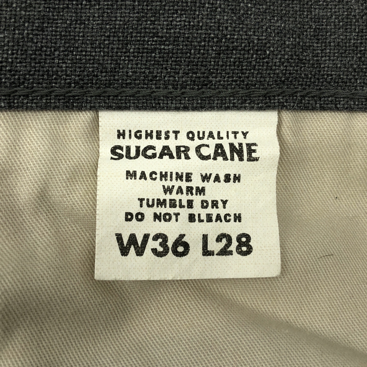 SUGAR CANE / シュガーケーン テーパード ワークパンツ