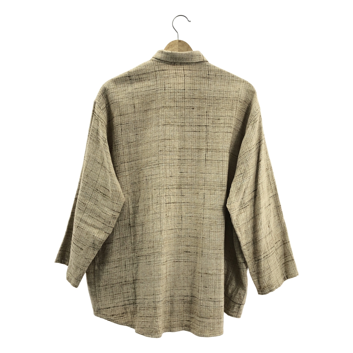 semoh / セモー ワイド シルク 長袖 シャツ