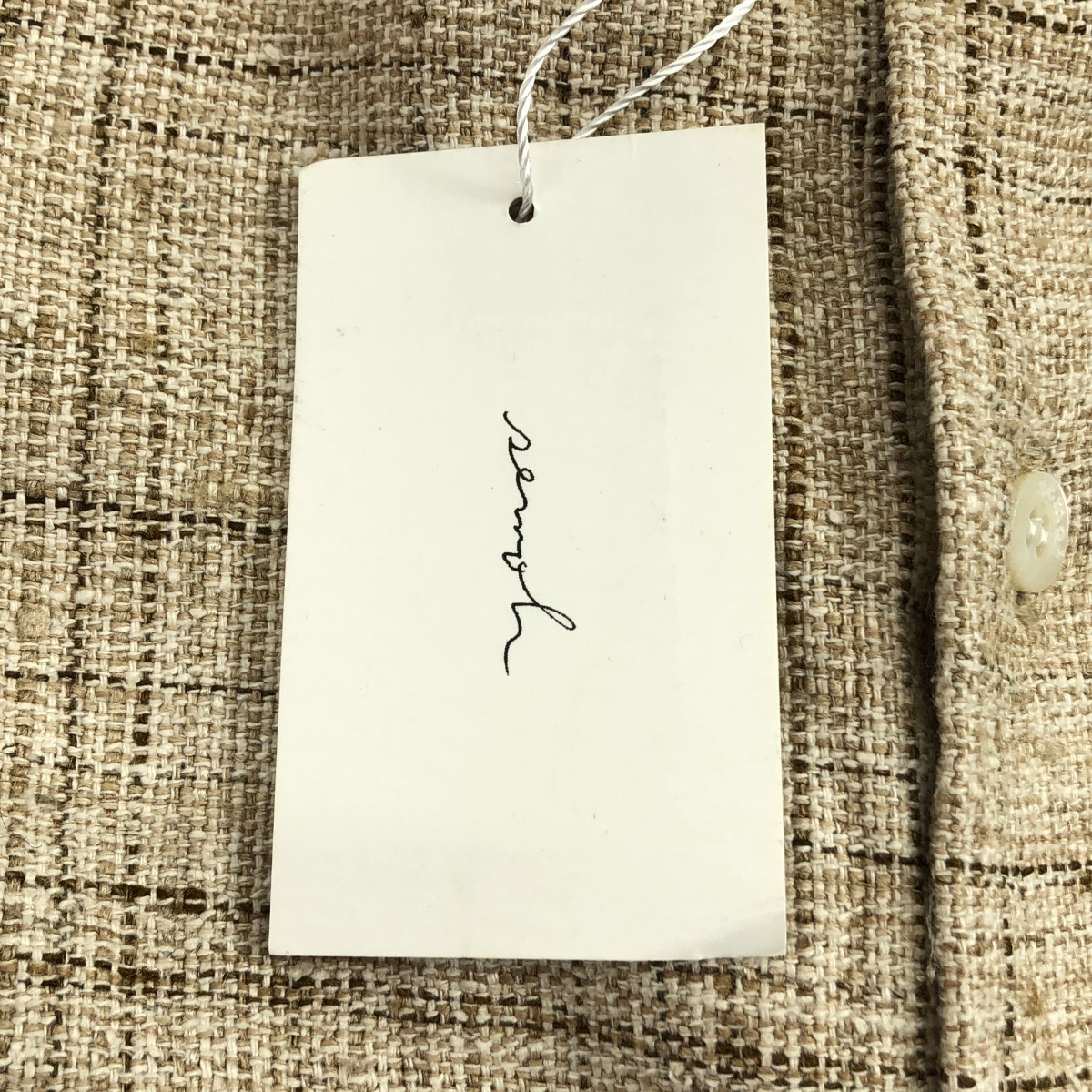 semoh / セモー ワイド シルク 長袖 シャツ