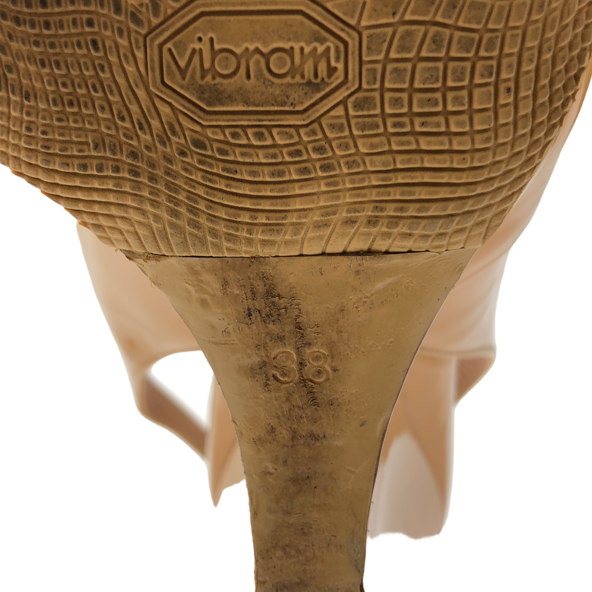 miu miu / ミュウミュウ パテントレザー オープントゥ パンプス サンダル