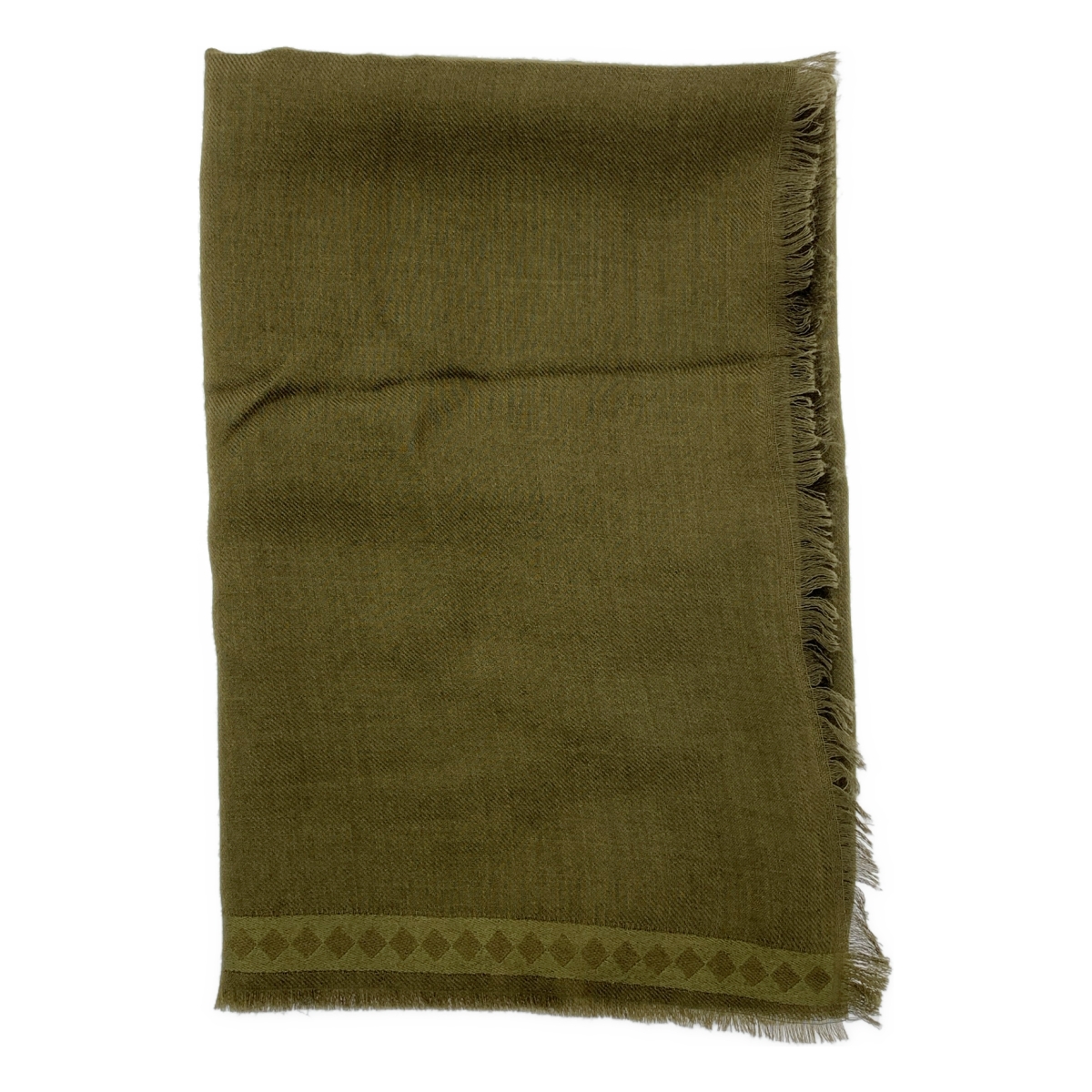 BOTTEGA VENETA / ボッテガヴェネタ ウール カシミヤ フリンジ ストール