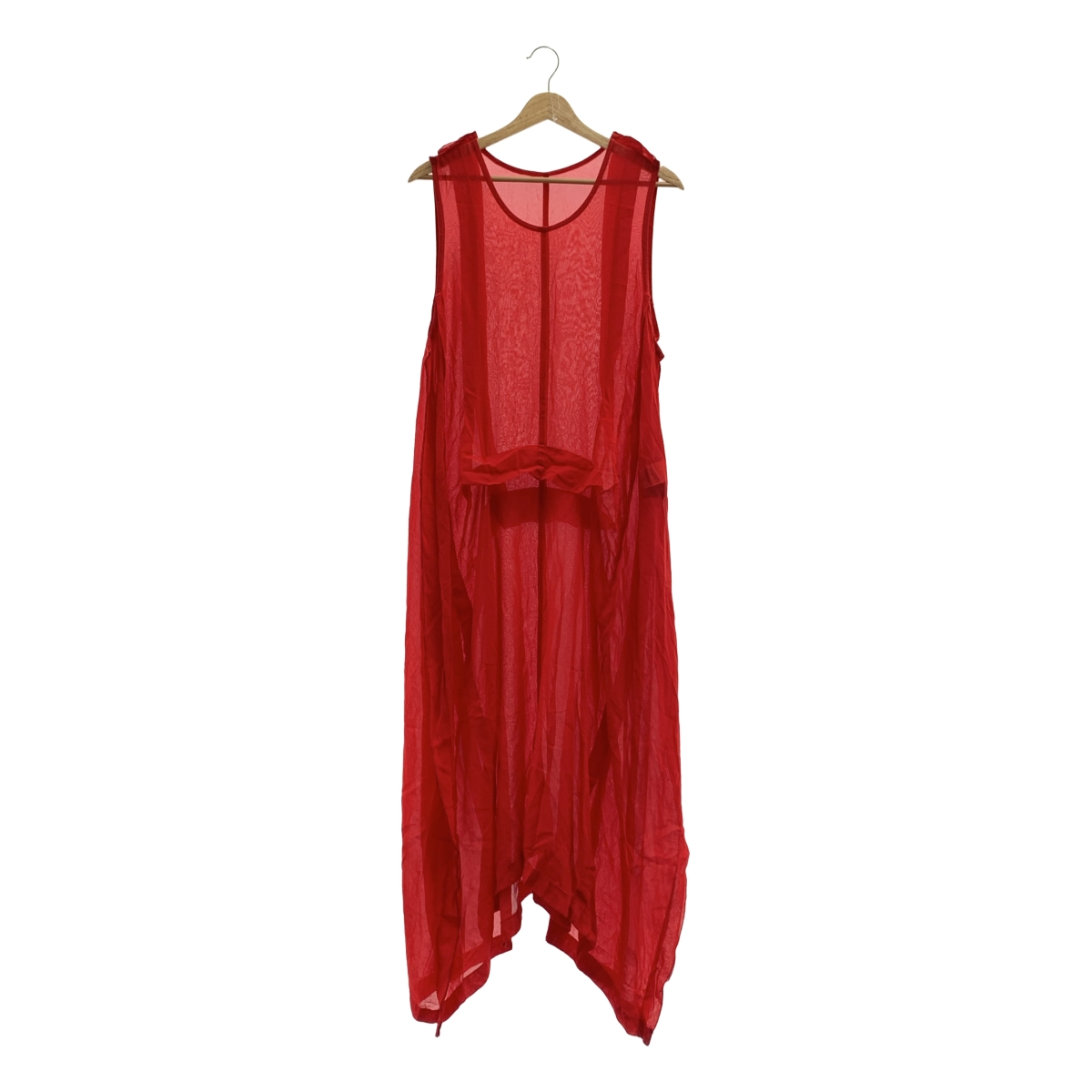 LIMI feu / リミフゥ インサイドアウト シアー ドレス ワンピース