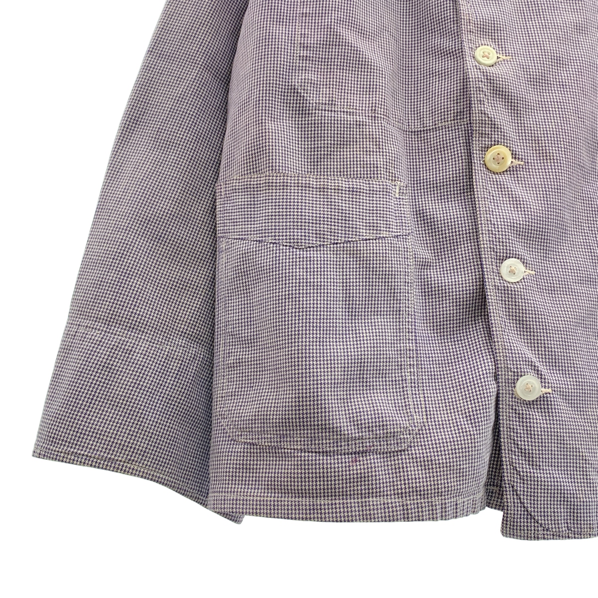 VINTAGE / ヴィンテージ古着 30s SALACHE社製 千鳥格子柄 コックジャケット