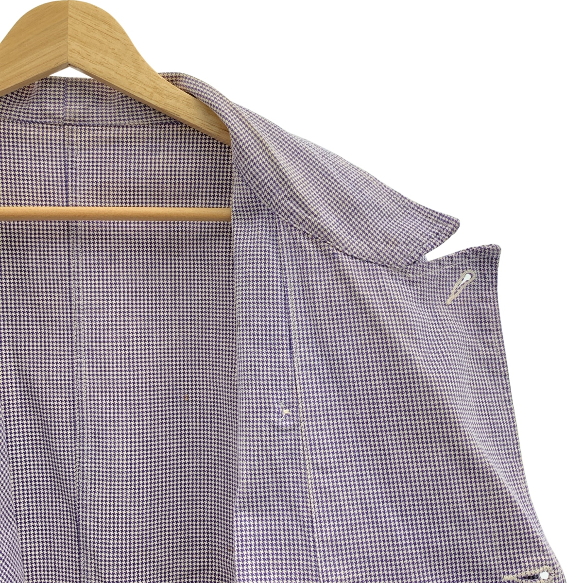 VINTAGE / ヴィンテージ古着 30s SALACHE社製 千鳥格子柄 コックジャケット