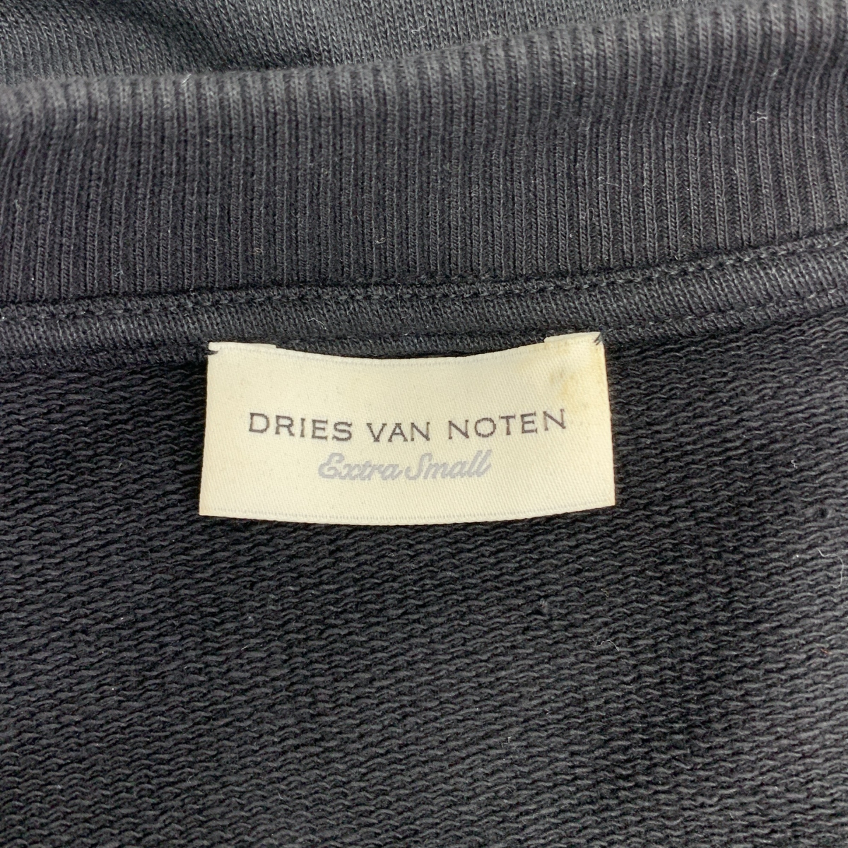 DRIES VAN NOTEN / ドリスヴァンノッテン スパンコール オーバーサイズ ハーフスリーブ スウェット