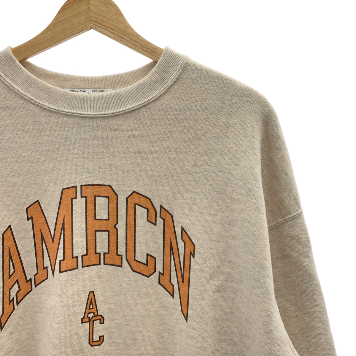 Americana / アメリカーナ BEAUTY&YOUTH リバースウィーブ ロゴ トレーナー