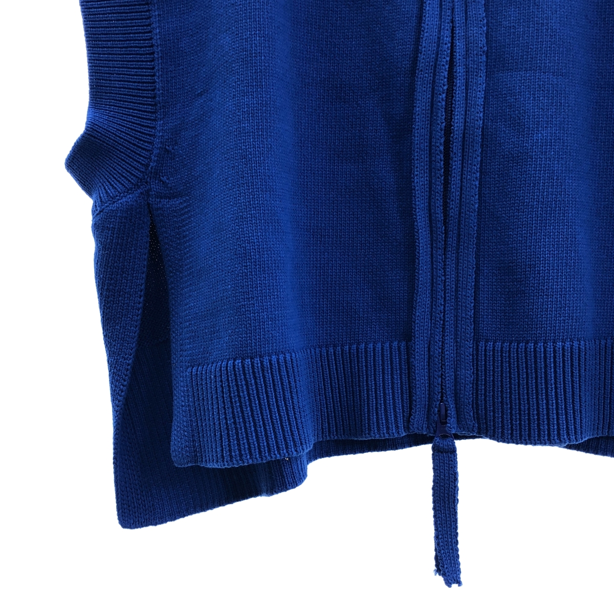 nagonstans / ナゴンスタンス zip cropped vest クロップド ニット ベスト