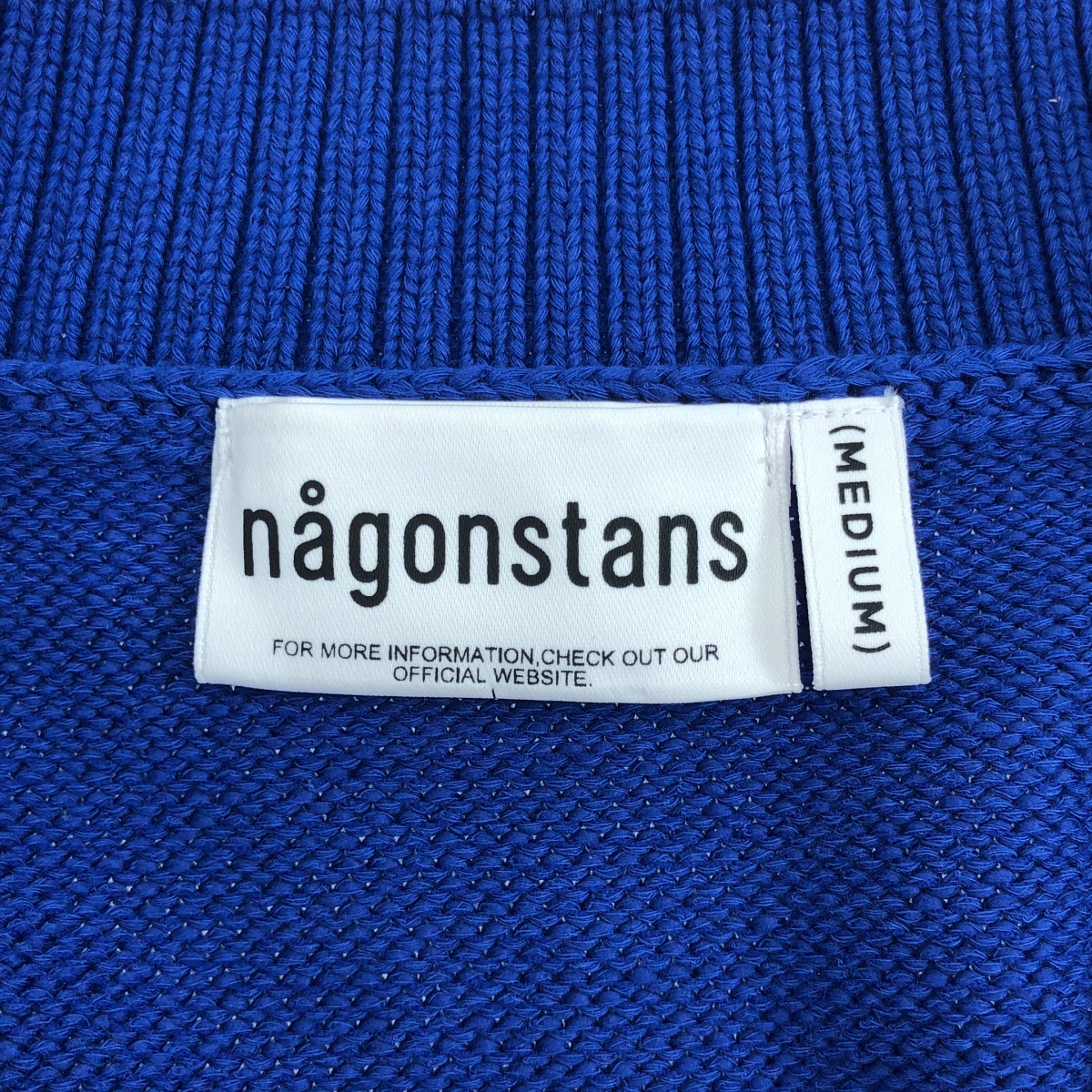 nagonstans / ナゴンスタンス zip cropped vest クロップド ニット ベスト