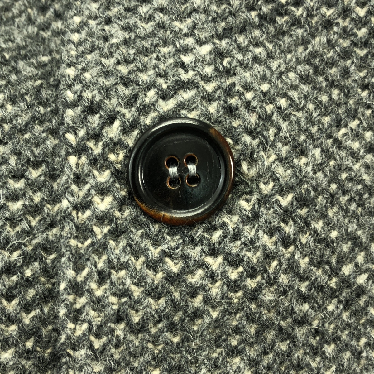 LARDINI / ラルディーニ ブートニエール ウール ニット シングルブレスト ジャケット