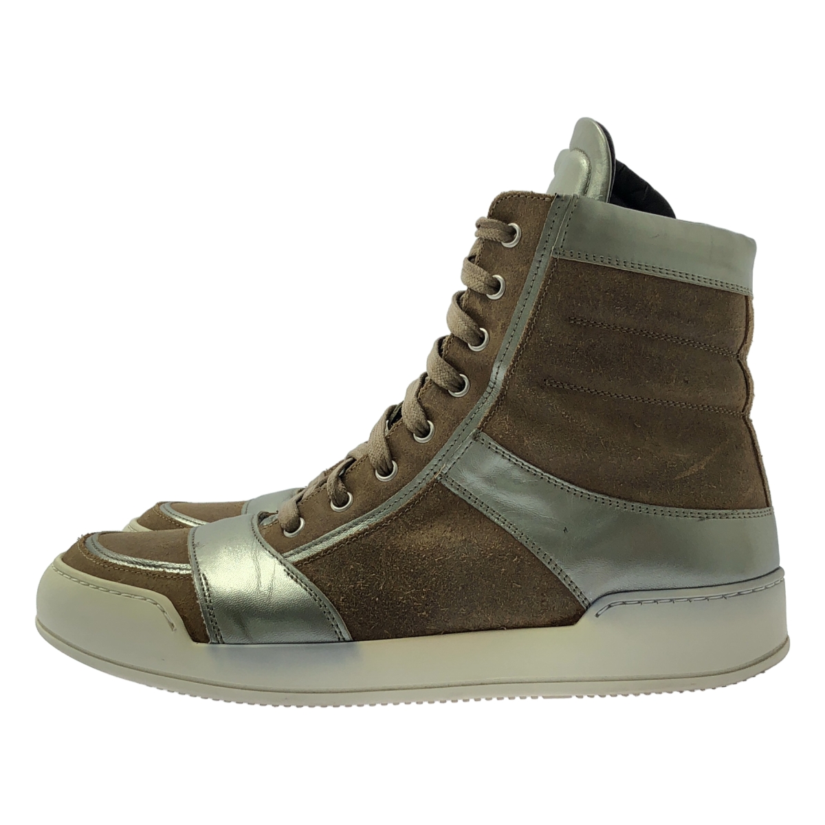 BALMAIN / バルマン スエード ハイカット スニーカー