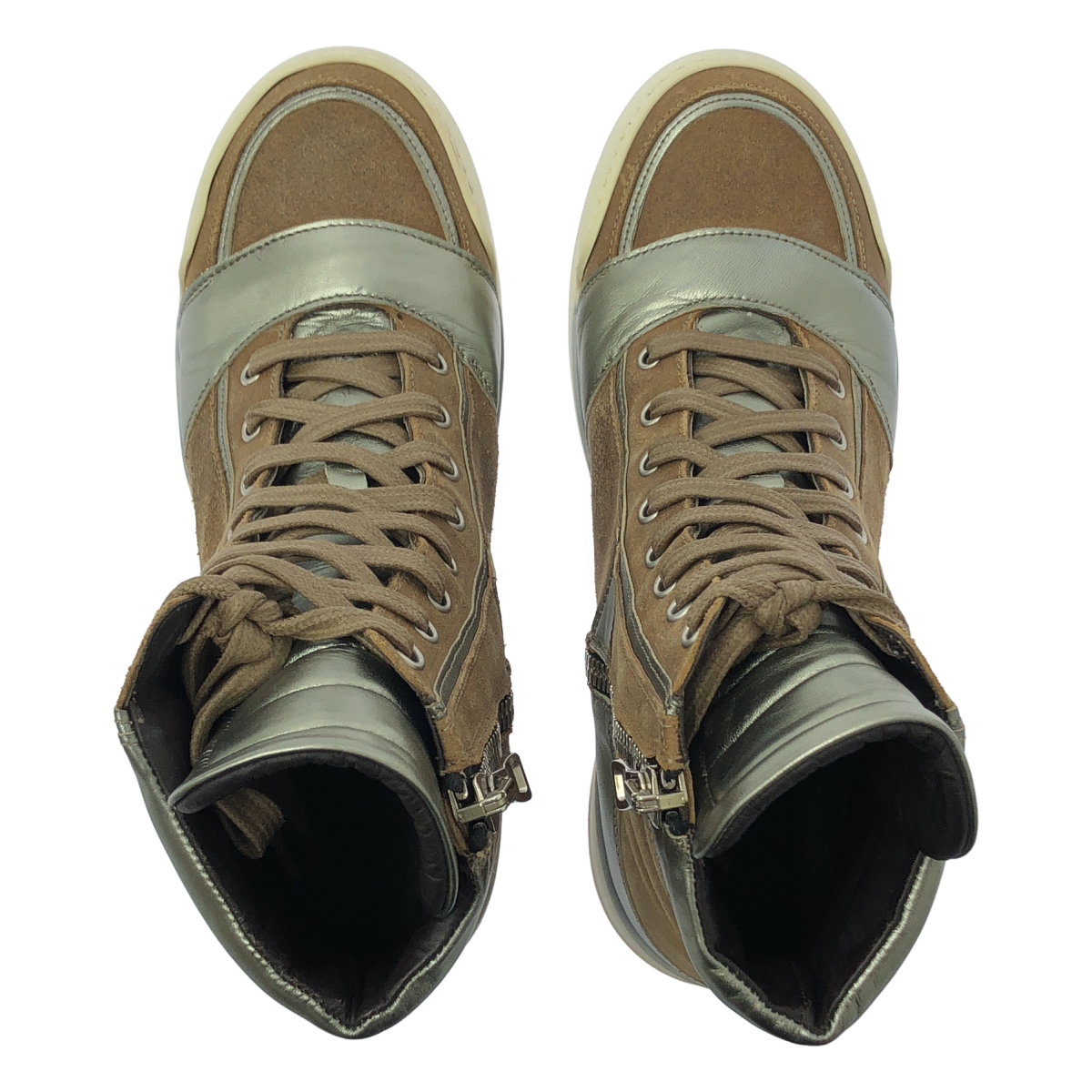 BALMAIN / バルマン スエード ハイカット スニーカー