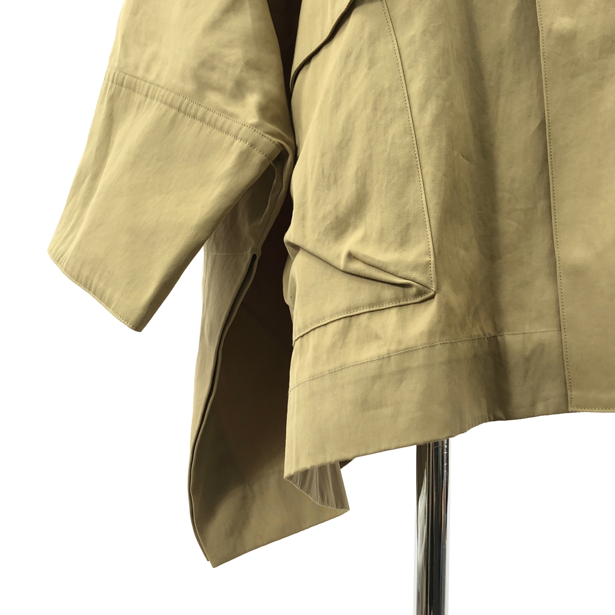 YLEVE / イレーヴ コットンツイル ポンチョ ジャケット