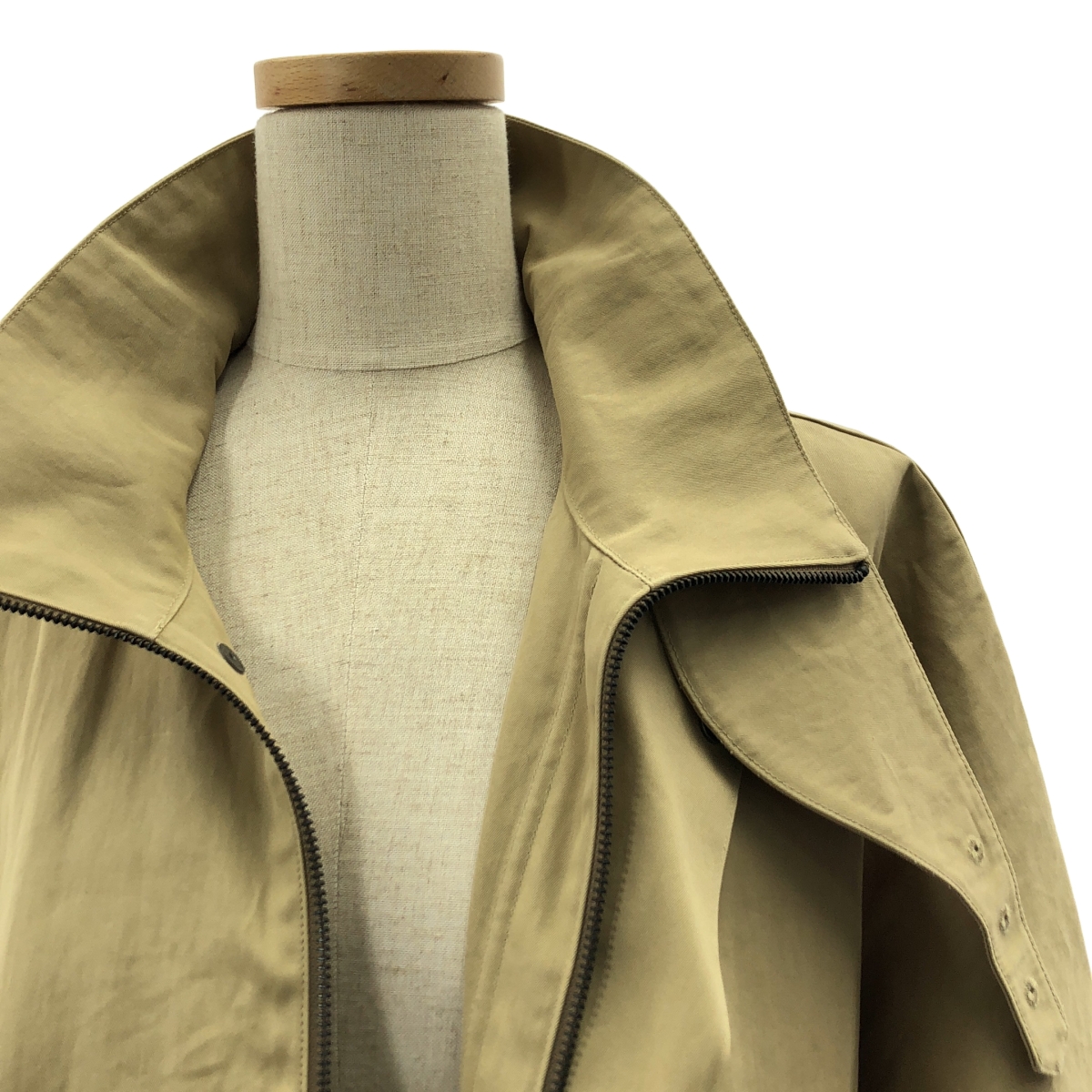 YLEVE / イレーヴ コットンツイル ポンチョ ジャケット