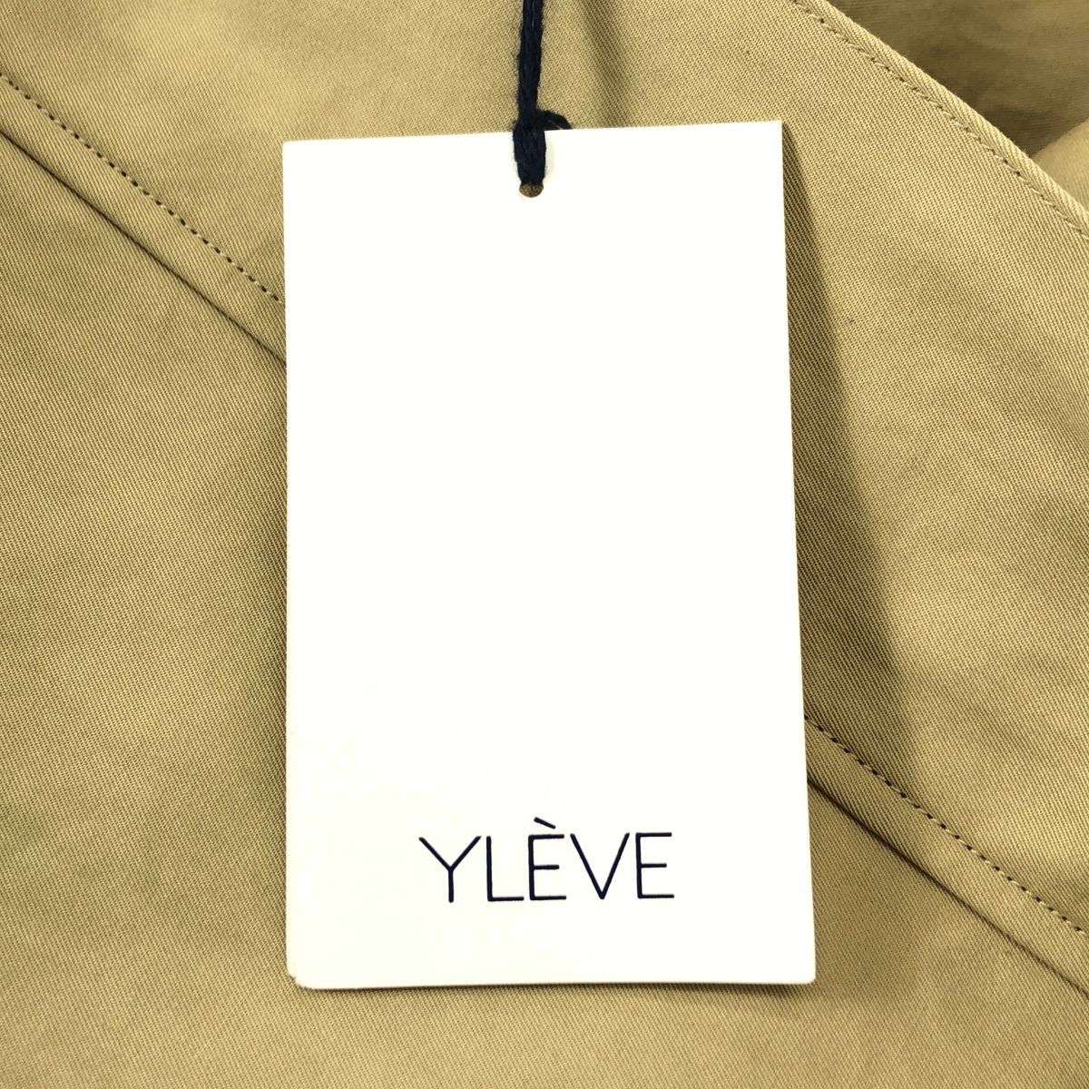 YLEVE / イレーヴ コットンツイル ポンチョ ジャケット