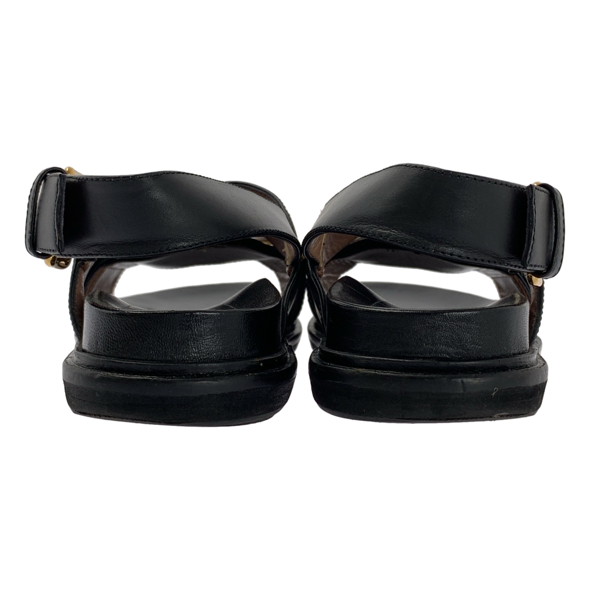 MARNI / マルニ Fussbett フスベット / レザー クロスベルト サンダル