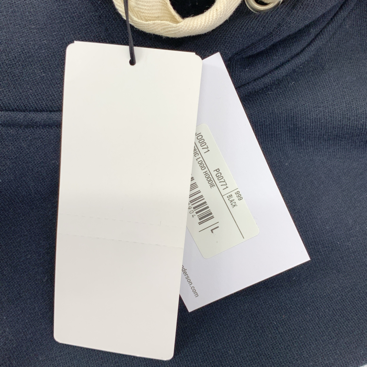 JW Anderson / ジェイダブルアンダーソン エンブロイダリーロゴ フーデッド スウェット トレーナー