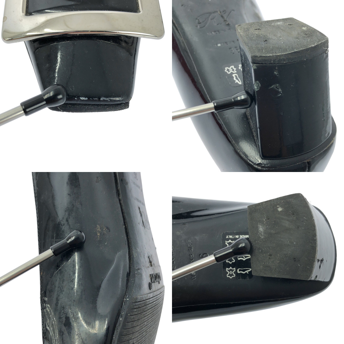 Roger Vivier / ロジェ・ヴィヴィエ パテントレザー スクエアトゥ パンプス