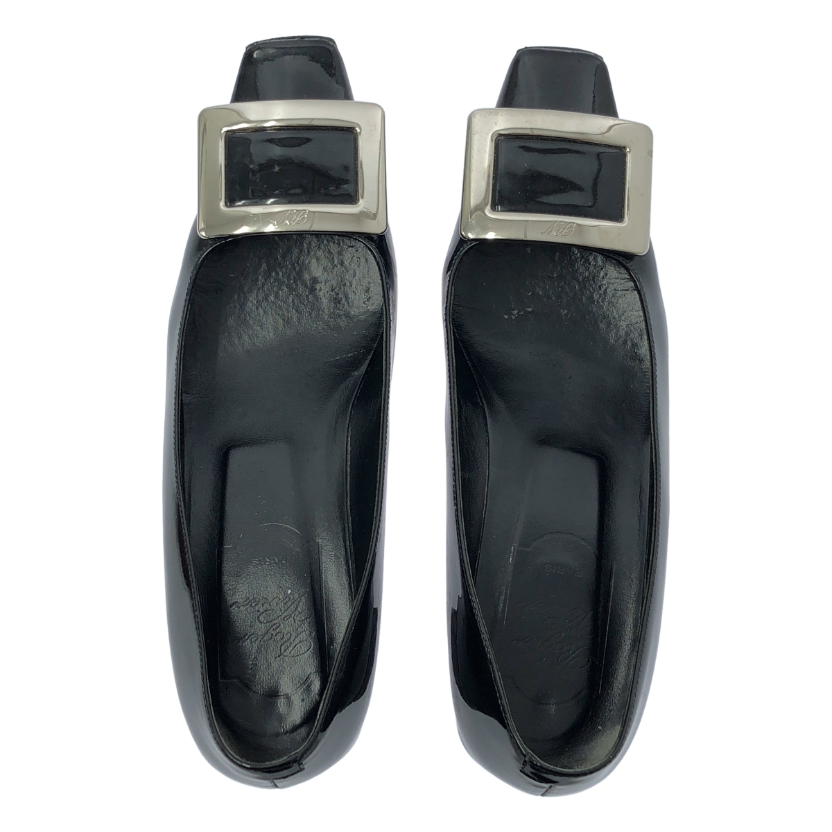 Roger Vivier / ロジェ・ヴィヴィエ パテントレザー スクエアトゥ パンプス