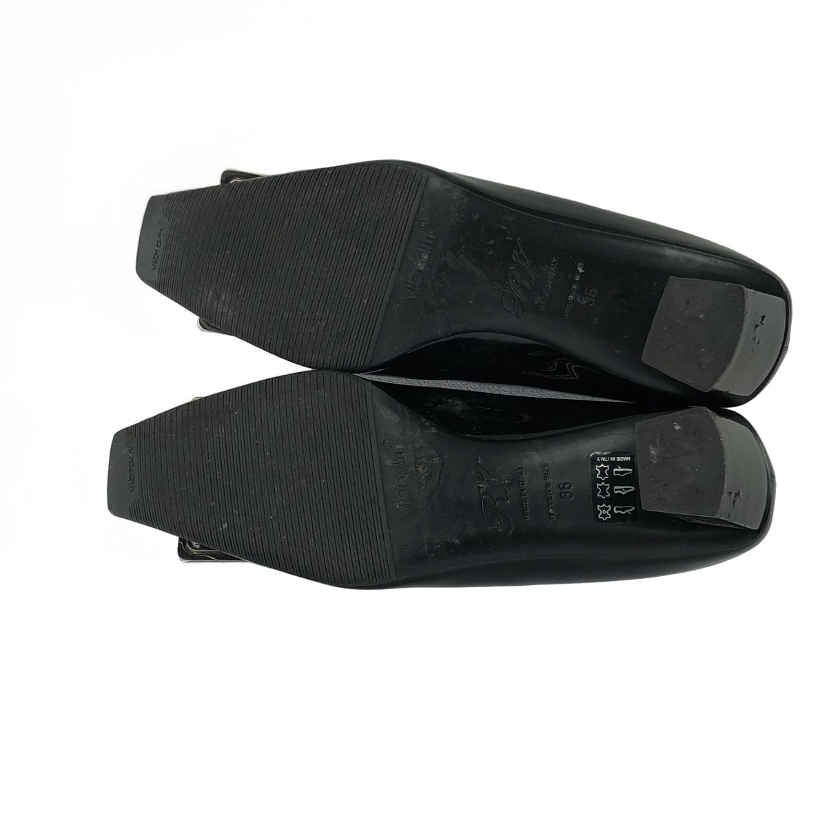 Roger Vivier / ロジェ・ヴィヴィエ パテントレザー スクエアトゥ パンプス