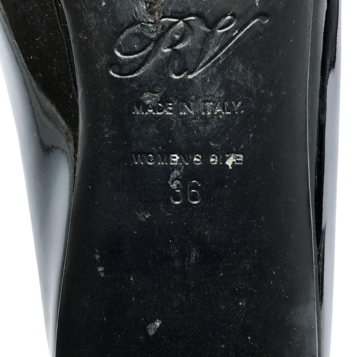 Roger Vivier / ロジェ・ヴィヴィエ パテントレザー スクエアトゥ パンプス