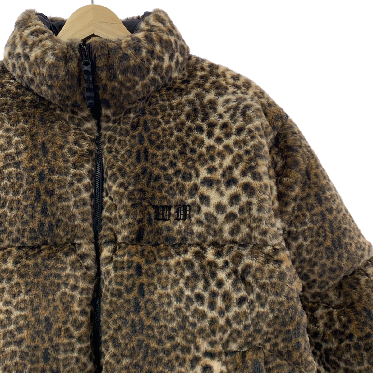 WACKO MARIA / ワコマリア × NANGA ナンガコラボ LEOPARD FUR DOWN JACKET レオパード柄 ファー ダウンジャケット